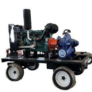 Heavy duty móvel <span class=keywords><strong>diesel</strong></span> bomba de água motor elétrico <span class=keywords><strong>diesel</strong></span> centrífuga irrigação agrícola bomba conjunto - Product Image 1