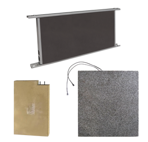 Contrôleur de thermostat numérique programmable avec écran LCD panneau en céramique mural radiateurs électriques en aluminium moulé sous pression - Product Image 5