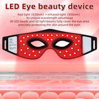 Masque pour les yeux à micro-courant et lumière rouge TSD, favorise la production de collagène, relève le contour des yeux, élimine les rides, améliore la texture de la peau, atténue les cernes, utilisation à domicile