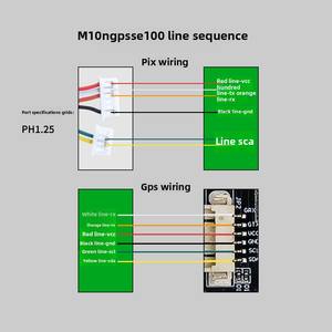 Módulo GPS Radiolink SE100 M8N de Alta Precisión para Posicionamiento a Nivel Centimétrico, Compatible con Drones PIX, Accesorio Mejorado - Product Image 4