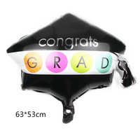 Ballons en aluminium de remise des diplômes Félicitations Cérémonie Grad Décorations de fête photo
