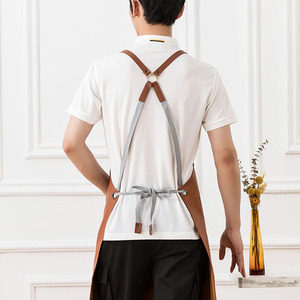 <strong>Customized</strong> <strong>Printing</strong> <strong>Apron</strong> Kitchen Household Waterproof Oil-Proof Leather <strong>Apron</strong> <strong>Work</strong> Clothes Waterproof <strong>Apron</strong> - Product Image 3
