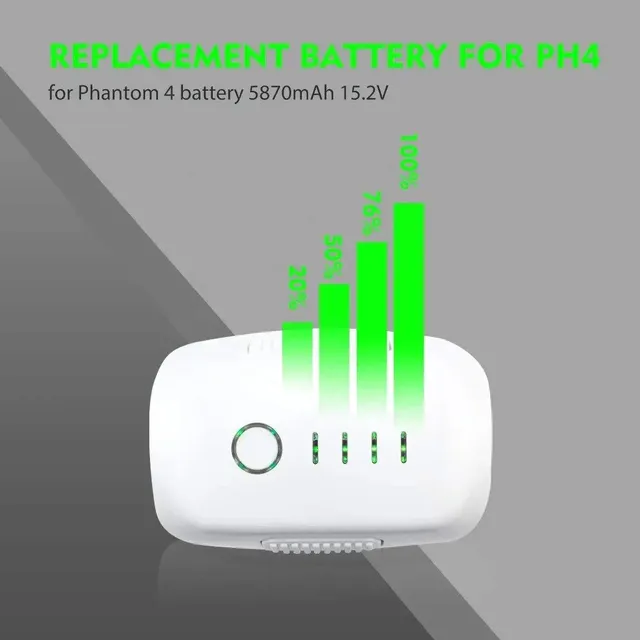 Hot Sale High Capacity 5870mAh Battery 15.2V Replacement Lithium Polymer Battery for Phantom 4 Drone Phantom 4 PRO