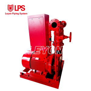 Pompa Antincendio Multistadio LEYON FM UL Conforme NFPA20, Montata su Skid, con Aspirazione Finale, Motore Diesel - Product Image 6