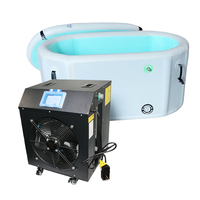 Refroidisseur de Bain de Glace Multifonctionnel Industriel Haute Performance 2HP avec Moteur et Pompe 110V/220V Facile à Utiliser