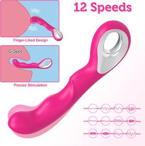 Nouveaux mini jouets sexuels pour adultes transfrontaliers chargeant le masseur vibrant de clitoris bâton AV Stimulation du point G masturbateur féminin - Product Image 2