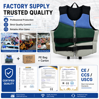 Gilet de sauvetage pour rafting 150N, PFD pour eaux vives, gilet de sauvetage en Oxford 600D, kayak, sports nautiques, sauvetage en rivière