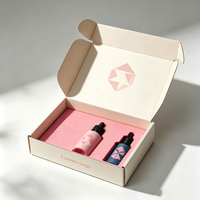 Boîte d'expédition en carton ondulé pour produits cosmétiques en gros avec insert, pour bouteilles d'huiles essentielles