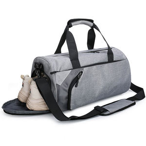 <b>Waterproof</b> Leopard Oxford Sport Yoga <b>Bag</b> Large Capacity Folding Duffle <b>Bag</b> with Sneaker Compartments <b>Gym</b> Sport Travel <b>Bag</b> - Product Image 1