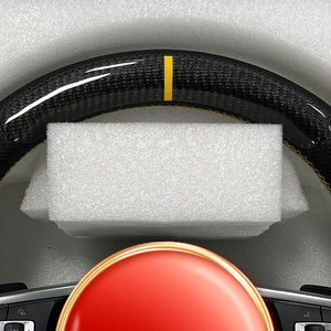 Volante de Fibra de Carbono para Volkswagen VW Polo Golf <span class=keywords><strong>R</strong></span> 6 7 8 MK6 MK7 GTi <span class=keywords><strong>Passat</strong></span> <span class=keywords><strong>B7</strong></span> B8 Jetta Gti Mk7 Gts Gtd Gte <span class=keywords><strong>R</strong></span>-<span class=keywords><strong>line</strong></span> Golf7 - Product Image 4