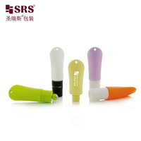 Bouteille roll-on HDPE 20 ml couleur personnalisée avec bouchon à commande rotative pour liquide répulsif anti-insectes