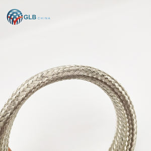 다층 구리 브레이드 고용량 은색 꼰 케이블 슬리브 두꺼운 플랫 구리 꼰 스트랩 <span class=keywords><strong>150sqmm</strong></span> - Product Image 2