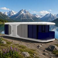 Maison préfabriquée, maison modulaire, bureau conteneur, pod, appartement mobile, véranda, hôtel mobile, maison capsule