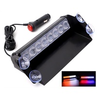 12V 24V camion véhicule stroboscopique LED barre lumineuse d'avertissement bleu rouge ambre blanc pour voiture Signal d'urgence LED clignotant feu de position latéral