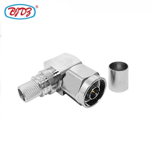 Nhà máy trực tiếp N loại nam cắm 90 độ hình lục giác cho LMR-400 lmr400 RG-8 RG-213 RG-214 H-1000 EZ lần RF đồng trục kết nối - Product Image 5