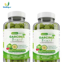 Gomitas Antioxidantes Adelgazantes para Control de Peso, Supresor del Apetito, Quemador de Grasa Natural, Gomitas de Belleza para Moldear el Cuerpo