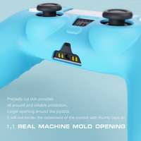 Étui en silicone souple antidérapant pour PS 5 Housse de protection pour manette de jeu Playstation 5