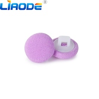 Boutons en tissu recouverts de résine pour vêtements