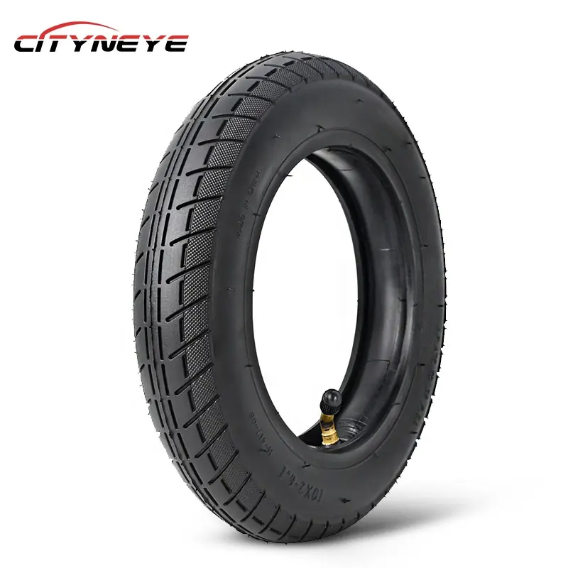 10 Inch Motorized Scooter Wheel Inflatable Tire Replacement Accessory for Xiaomi M365/PRO Rubber Electric Scooter Pneumatic Tyre