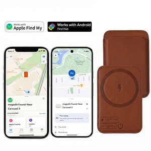 Nouveau localisateur GPS intelligent <span class=keywords><strong>Magsafe</strong></span> compatible MFi pour iOS, Android, Google, iPhone, avec fonction de suivi et support pour portefeuille - Product Image 2