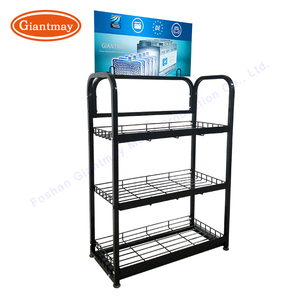 Bình Xịt 3 Tầng Có Thể Sơn Giá Đỡ Trưng Bày Kim Loại Và Giá Để Pin - Product Image 1