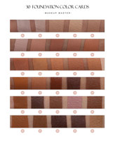 Label privé Fond de teint liquide visage à couverture complète Maquillage de marque privée sans cruauté aux animaux Fond de teint mat imperméable et durable