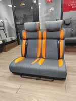 2025 nuevo asiento de coche plegable de cuero Pu de alta calidad cama de lujo Camper Van asientos para autocaravanas caravana autobús