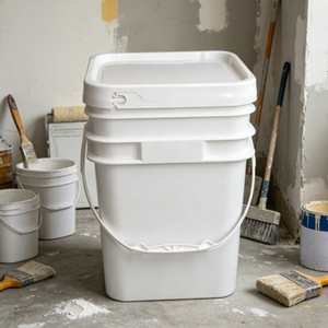 15L Packaging <b>Bucket</b> Resistant to High Temperatures Support Customization 15L Plastic <b>Bucket</b> <b>with</b> <b>Lid</b> - Product Image 5