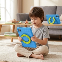 Tablette PC Android 15 P30H pour enfants, durable, HD, appareil intelligent d'apprentissage et de jeu avec Wi-Fi sans fil pour enfants