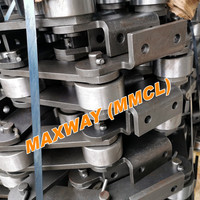 Chaîne de chenilles MAXWAY MMCL pour pelle amphibie EIK (Swamp Buggy) - Alliage de titane 40Cr de haute qualité, taille personnalisée, garantie 1 an