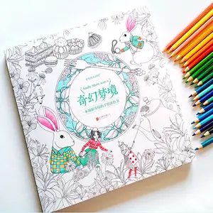 Thiết Kế Mới Người Lớn Giải Nén Sơn Coloring Book Graffiti Cuốn Sách
