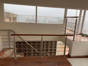 床または階段用のヴィラケーブル手すり用のモダンなデザインのステンレス鋼ケーブルおよびワイヤー手すり - Product Image 5