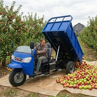 Mini-dumpers à 3 roues, dumpers de chantier, dumpers pour travaux d'ingénierie civile
