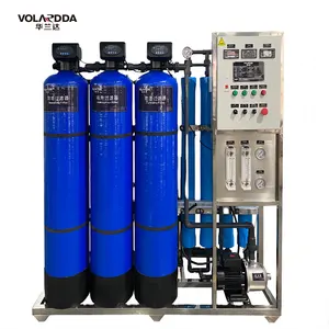 Reverse Osmosis 1000lph Industrial Ro Water Treatment Plant Machine desalination salt water to drinking water