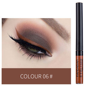 12 renk HANDAIYAN mat Eyeliner uzun ömürlü hızlı kuru renkli gözler kozmetik Eyeliner parti için - Product Image 3