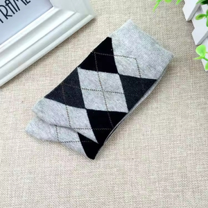 Men's Autumn Winter Tube <b>Socks</b> Casual Business Style Warm Cotton Anti-Slip Breathable Contrast Color High Quality - Product Image 5