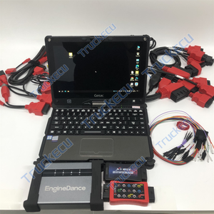Diagnóstico completo del sistema y programación de la ECU para motores Dance X5 y X5, camiones, autobuses, maquinaria de construcción + portátil Getac V110 completo - Product Image 3