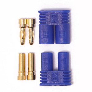 ขั้วต่อ Amass <span class=keywords><strong>EC2</strong></span>, ปลั๊กกล้วยชุบทอง 2 มม. 15A สำหรับของเล่นและโมเดล RC, บริการ OEM จากโรงงานโดยตรง - Product Image 4
