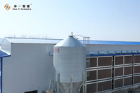 Nouveau système de cages en batterie entièrement automatique en acier de type H pour l'élevage avicole de poules pondeuses, pour une production efficace à grande échelle