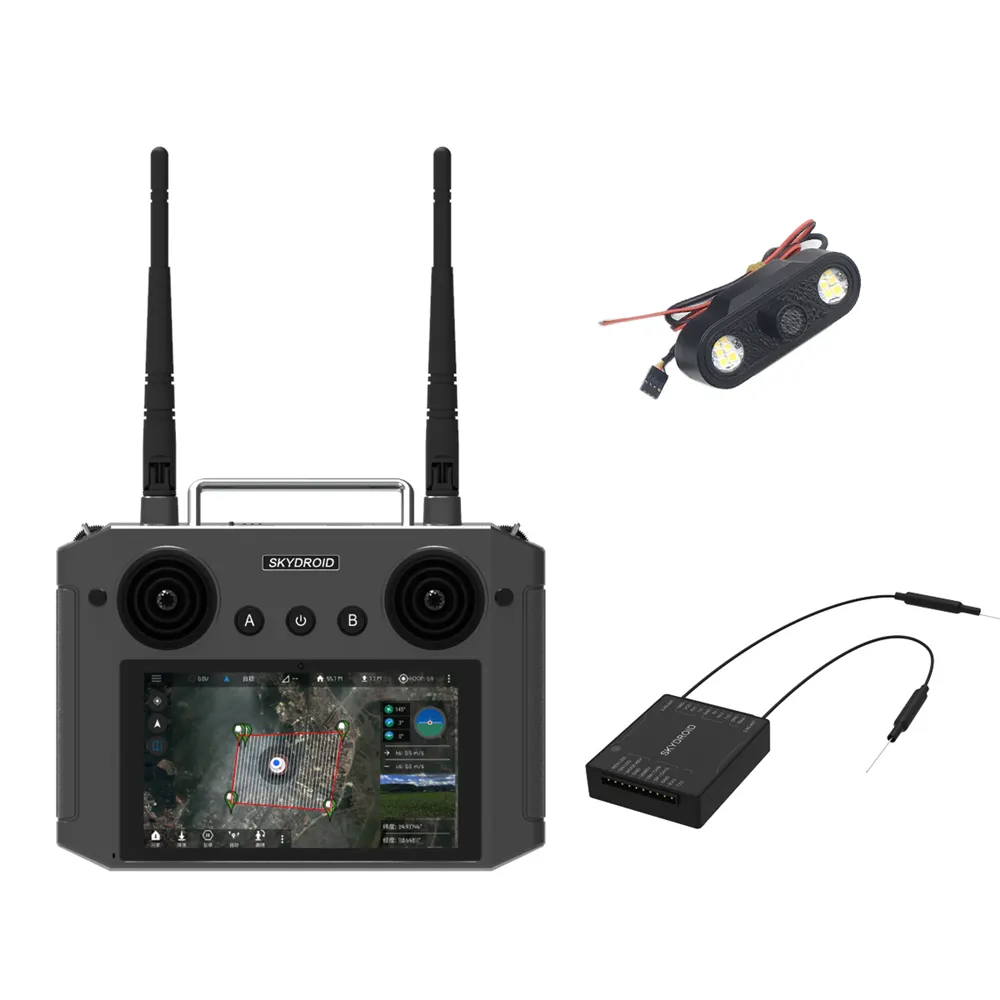Skydroid H12 Remote Controller with 2.4GHz 1080P Digital Video Data Transmission Telemetry Transmitter 12 Channel Drone