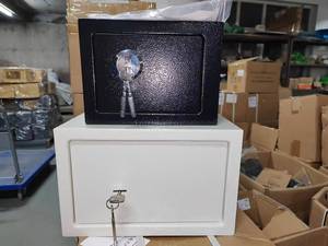 Caja Fuerte de Seguridad de Tamaño Grande, Mediano y Pequeño para Guardar Dinero en Efectivo y Oro, Caja de Seguridad para el <span class=keywords><strong>Hogar</strong></span>, Oficina y Hotel - Product Image 6