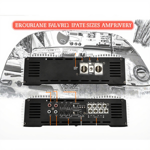 Amplificateur de puissance de <span class=keywords><strong>classe</strong></span> D 4 canaux NAK-500.4 de style brésilien, 500 W RMS, égaliseurs pour systèmes de subwoofer audio de voiture, tension 9 V-36 V - Product Image 2