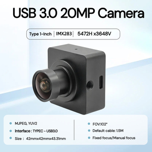 Caméra industrielle IMX283 USB3.0 20MP 4K 5472*3648 FOV102 Plug & Play Protocole UVC Starlight 0.0001LUX pour inspection d'imagerie - Product Image 1