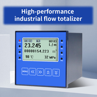 Kleiner Durchfluss zähler mit Impuls-Analoge in gangs temperatur Druck fluss RS485-Ausgang LCD-LED-Anzeige