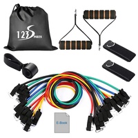 Tono Fitness y fisioterapia Entrenamiento de fuerza de goma Moldeador de cuerpo Gimnasio en casa Juego de bandas de resistencia para entrenamiento para hombres y mujeres