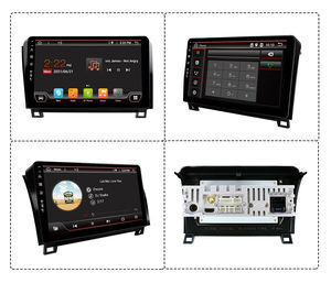 Lecteur MP5 pour voiture 10,1 pouces avec cadre de voiture, image de recul à 360 degrés intégrée, navigation GPS, <span class=keywords><strong>autoradio</strong></span> <span class=keywords><strong>2</strong></span> <span class=keywords><strong>DIN</strong></span> pour Toyota Tundra/Sequoia - Product Image 1