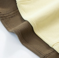 YKH 330GSM tela de rizo de peso pesado de alta calidad sudaderas tela de algodón cuello redondo logotipo personalizado venta al por mayor sudaderas de equipo para niños