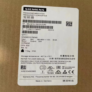 6SL32101SE232UA0 MLFB SINAMICS S120 ซีรีส์ 15kW 3AC 380-480V IP20 PLC - Product Image 5