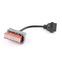 Cable de Interfaz OBD2 PSA de 30 Pines con Conector Adaptador Lexia3, Aislamiento de PVC, para Uso Automotriz en Citroën y Peugeot