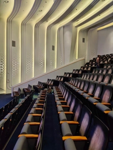 <span class=keywords><strong>Plafond</strong></span> en lattes GRG léger, résistant à la corrosion, écologique, panneau 3D avec absorption acoustique naturelle <span class=keywords><strong>pour</strong></span> hall d'hôtel - Product Image 3